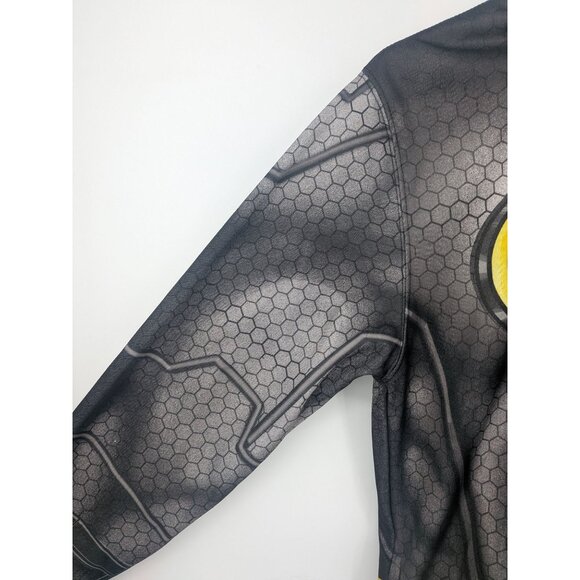 DC Comics Batman Hoodie Men Size M Full Zip Masked Cosplay Dark Knight Hero Body - Picture 9 of 12